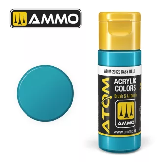   AMMO by MIG Jimenez - ATOM COLOR Baby Blue akril festék 20 mL