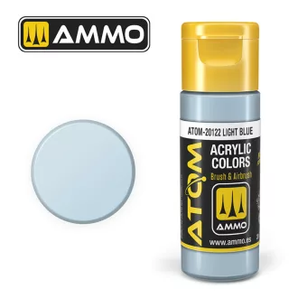  AMMO by MIG Jimenez - ATOM COLOR Light Blue akril festék 20 mL