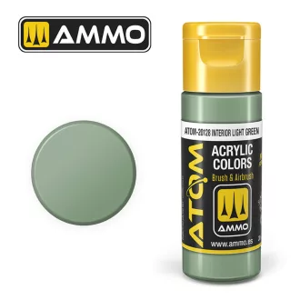   AMMO by MIG Jimenez - ATOM COLOR Interior Light Green akril festék 20 mL