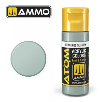   AMMO by MIG Jimenez - ATOM COLOR Pale Grey akril festék 20 mL