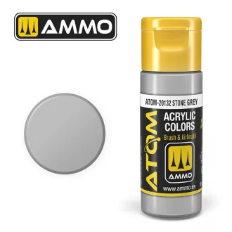   AMMO by MIG Jimenez - ATOM COLOR Stone Grey akril festék 20 mL