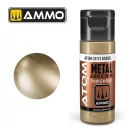 AMMO by MIG Jimenez - ATOM METALLIC Brass akril festék 20 mL