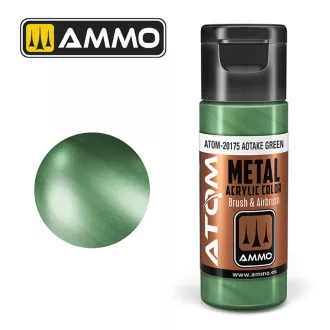   AMMO by MIG Jimenez - ATOM METALLIC Aotake Green akril festék 20 mL