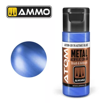   AMMO by MIG Jimenez - ATOM METALLIC Aotake Blue akril festék 20 mL