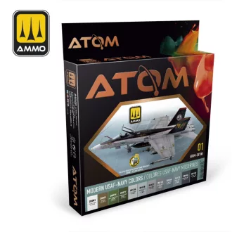   AMMO by MIG Jimenez - ATOM-Modern USAF-NAVY Colors akril festék 20 mL / db