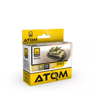   AMMO by MIG Jimenez - ATOM D.A.K Colors WWII Set festékszett 20 mL / db