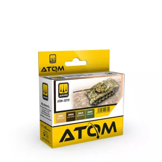   AMMO by MIG Jimenez - ATOM Modern Syria Camouflage Colors Set festékszett 20 mL / db