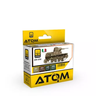   AMMO by MIG Jimenez - ATOM WWII Regio Esercito Colors Set festékszett 20 mL / db