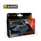 AMMO by MIG Jimenez - ATOM Gravity Set 4 - Metallic festékszett 20 mL / db