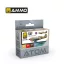 AMMO by MIG Jimenez - ATOM RAF WWII Desert Colors Set festékszett 20 mL / db