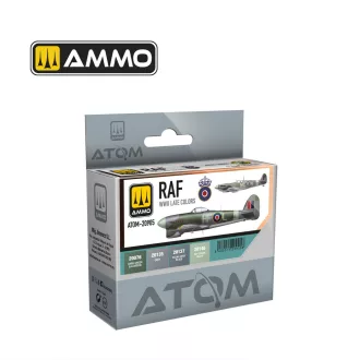   AMMO by MIG Jimenez - ATOM RAF WWII Late Colors Set festékszett 20 mL / db