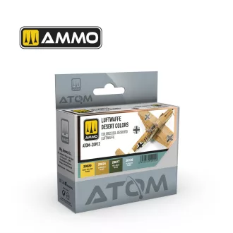   AMMO by MIG Jimenez - ATOM Luftwaffe Desert Colors Set festékszett 20 mL / db