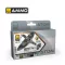 AMMO by MIG Jimenez - ATOM Beginners Set: Aircraft Vol.1 festékszett 20 mL / db