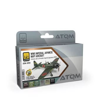   AMMO by MIG Jimenez - ATOM WWII Imperial Japanese Navy Aircraft Set festékszett 20 mL / db