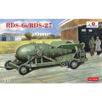 Amodel Soviet hydrogen bomb RDS-6s/RDS-27 repülő makett