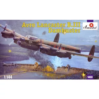 Amodel Avro Lancaster B.III Dambuster repülő makett