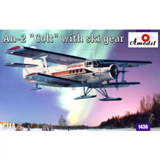   Amodel Antonov An-2 'Colt' with ski gear repülő makett