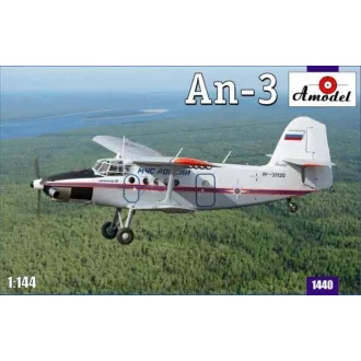 Amodel Antonov An-3 Soviet Aircraft repülő makett