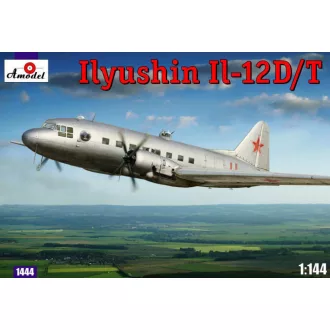   Amodel IIyushin IL-12D/T Sov.milit.transp.aircr repülő makett
