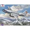 Amodel Ilyushin IL-14P DDR Lufthansa civil airc repülő makett