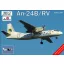 Amodel Antonov An-24B/RV Ukrainian airlines repülő makett