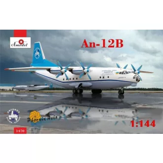 Amodel Antonov An-12B cargo aircraft repülő makett