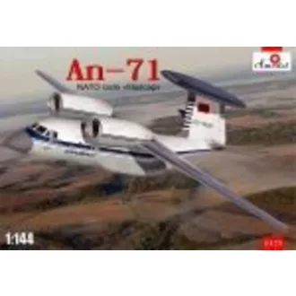   Amodel Antonov An-71 Madcap Soviet AWACS aircra repülő makett