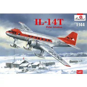 Amodel Ilyushin IL-14T Polar aviation repülő makett