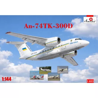 Amodel Antonov An-74TK-300D cargo aircraft repülő makett
