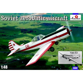 Amodel Yak-53 Soviet aerobatic aircraft repülő makett