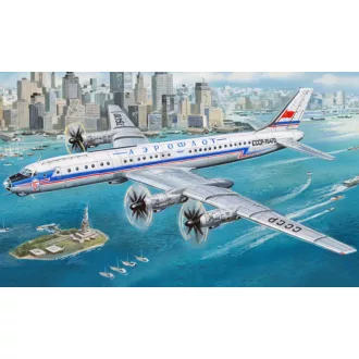 Amodel Tupolev Tu-114 repülő makett