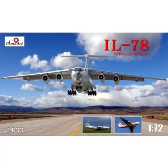   Amodel Ilyushin II-78 Inflight refuelling tanke repülő makett