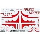 Amodel Gee Bee Super Sportster R2 Aircraft repülő makett