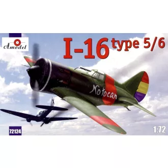 Amodel I-16 type 5/6 Soviet fighter repülő makett