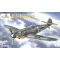 Amodel Messerschmitt Bf-109F4 WWII Ger. fighter repülő makett