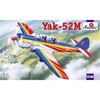 Amodel Yak-52M two-seat sporting aircraft repülő makett