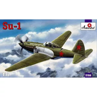 Amodel Sukhoi Su-1 Soviet fighter repülő makett