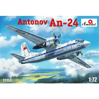 Amodel Antonov An-24 civil aircraft repülő makett