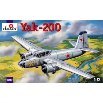 Amodel Yak-200 Soviet trainer aircraft repülő makett