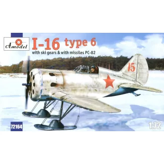 Amodel Polikarpov I-16 type 6 Soviet fighter repülő makett