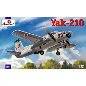 Amodel Yak-210 Soviet trainer aircraft repülő makett