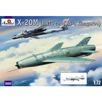   Amodel X-20M (AS-3 Kangaroo) Soviet guided miss repülő makett