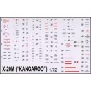 Amodel X-20M (AS-3 Kangaroo) Soviet guided miss repülő makett