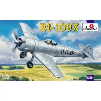 Amodel Bf-109X German experimental aircraft repülő makett