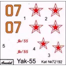 Amodel Yak-55 Soviet aerobatic aircraft repülő makett