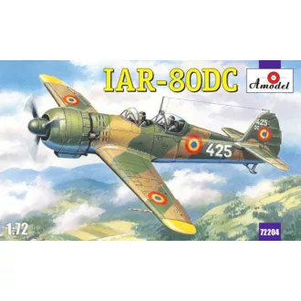 Amodel IAR-80DC Romanian training aircraft repülő makett
