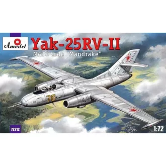   Amodel Yakovlev Yak-25RV-II Mandrake sovj. int. repülő makett