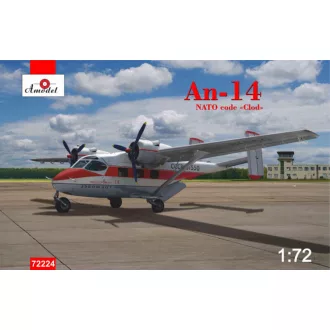 Amodel Antonov An-14 NATO code "Clod repülő makett
