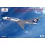 Amodel Tupolev Tu-134A LOT airlines repülő makett