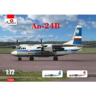 Amodel Antonov An-24B repülő makett